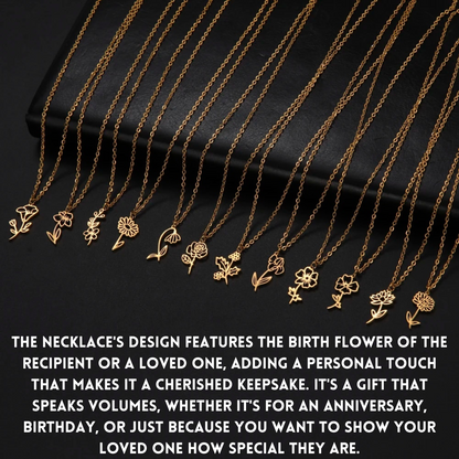 Birth Day Blossom Necklace