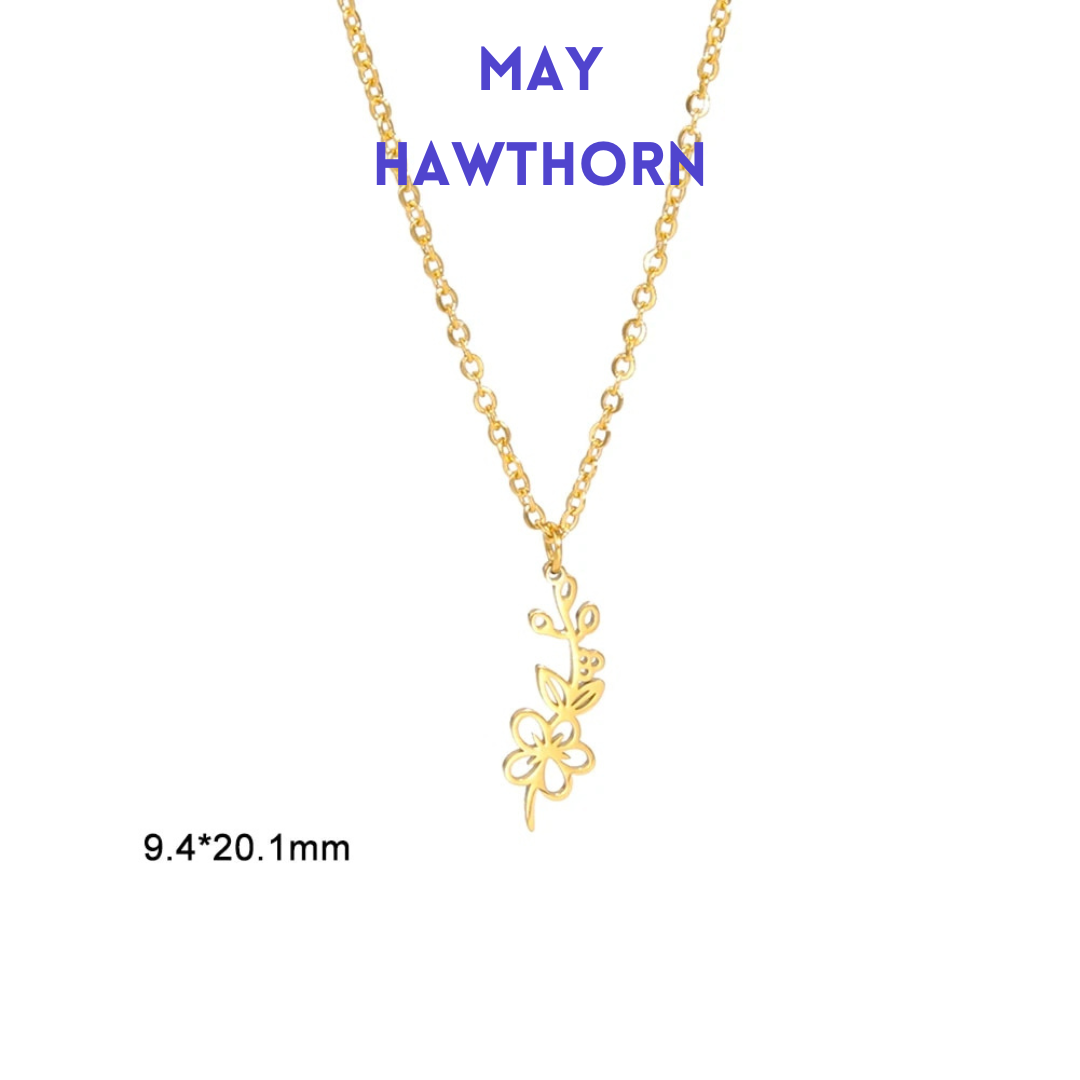 Birth Day Blossom Necklace