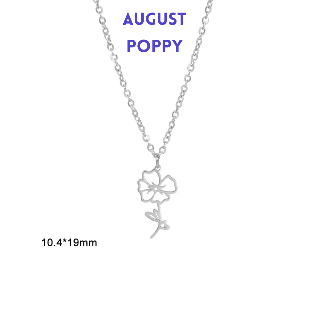 Birth Day Blossom Necklace