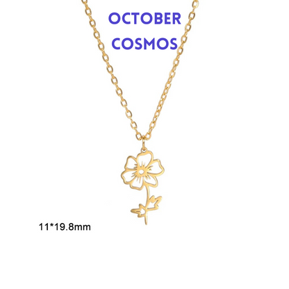 Birth Day Blossom Necklace