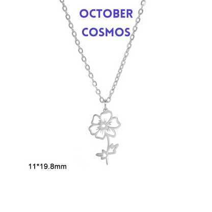 Birth Day Blossom Necklace