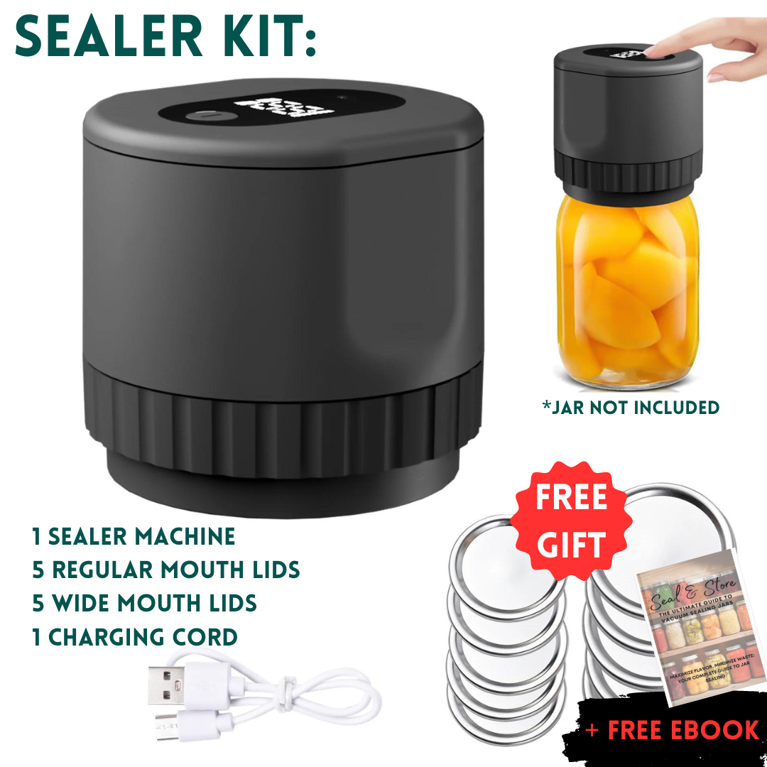 Seal & Store™ Jar Vacuum Sealer