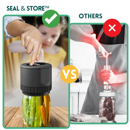 Seal & Store™ Jar Vacuum Sealer