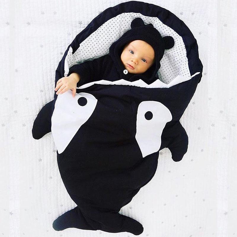 Mr. Shark baby sleeping bag